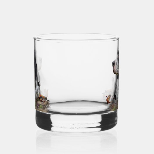 Englischer Setter, Jagd Whiskyglas (Links)