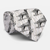 englischer Setter Krawatte (Gerollt)