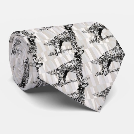 englischer Setter Krawatte (Gerollt)