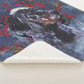 Englischer Setter mit Fasan, Kunst Sherpadecke (3/4)