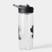 Englischer Setter mit Fasan, Kunst Trinkflasche (Rechts)