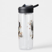 Englischer Setter mit Fasan, Kunst Trinkflasche (Links)