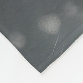 Englischer Setter mit Weihnachtsmann Weihnachten Fleecedecke (Ecke)