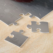 Englischer Setter mit Weihnachtsmann Weihnachten Puzzle (Seite)