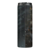 Englischer Setter mit Weihnachtsmann Weihnachten Thermosbecher (Rückseite)