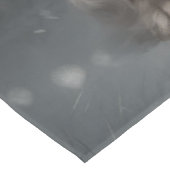 Englischer Setter mit Weihnachtsmann Weihnachten Tischdecke (Schrägansicht)