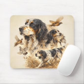 Englischer Setter  Mousepad (Mit Mouse)