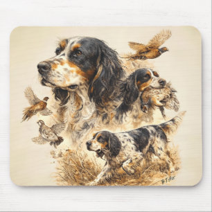 Englischer Setter Mousepad