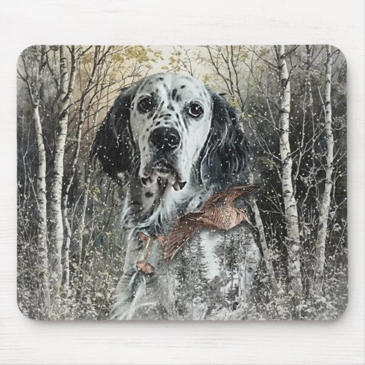 Englischer Setter Mousepad (Vorne)