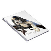 Englischer Setter, niedlicher Welpe Coffee Tasse F Notizblock (Rechte Seite)