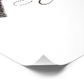 Englischer Setter, niedlicher Welpe Poster (Ecke)