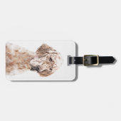 Englischer Setter Orange Belton Malerei Dog Art Gepäckanhänger (Vorderseite horizontal)