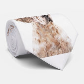 Englischer Setter Orange Belton Malerei Dog Art Krawatte (Gerollt)