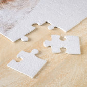 Englischer Setter Orange Belton Malerei Dog Art Puzzle (Seite)