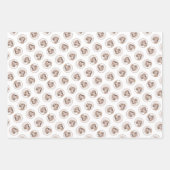 Englischer Setter Orange Belton Malerei Haustier H Geschenkpapier Set (Vorderseite 2)