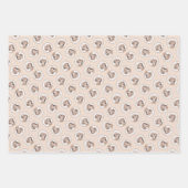 Englischer Setter Orange Belton Malerei Haustier H Geschenkpapier Set (Vorderseite)