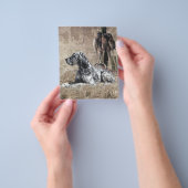 Englischer Setter, Pheasant Jägertester Poster Flyer (Gruppe)