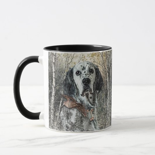 Englischer Setter  Tasse (Links)