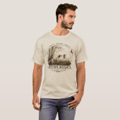 Englischer Setter, Waldschnepfenjagd T-Shirt (Vorne ganz)