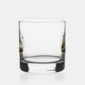 Englischer Setter, Waldschnepfenjagd Whiskyglas (Links)