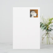 Englischer Setzer Briefpapier (Stehend Vorderseite)