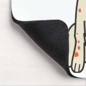 Englischer Setzer-HundeCartoon Mousepad (Ecke)