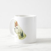 Englischer Setzer Kaffeetasse (Vorderseite Links)