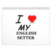 englischer Setzer Kalender (Titelbild)