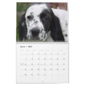 englischer Setzer Kalender (Mär 2027)