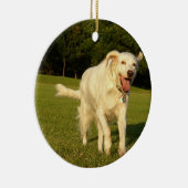 Englischer Setzer Keramik Ornament (Rechts)