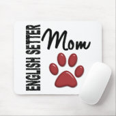 Englischer Setzer-Mama 2 Mousepad (Mit Mouse)