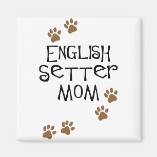 Englischer Setzer-Mama Magnet