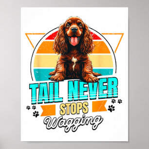 Englischer Spaniel Liebhaber Lustiger Englischer S Poster