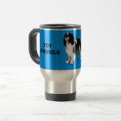 ENGLISCHER SPANIELREISE MUG REISEBECHER (Vorderseite Links)