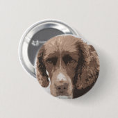Englischer Springer Button (Vorne & Hinten)