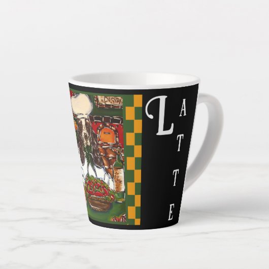 ENGLISCHER SPRINGER MILCHTASSE (Rechte Ecke)