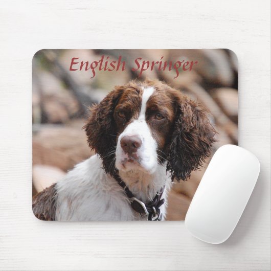 Englischer Springer Mousepad (Mit Mouse)
