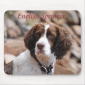 Englischer Springer Mousepad (Vorne)