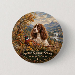 Englischer Springer Spaniel Button