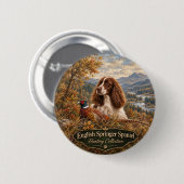 Englischer Springer Spaniel Button (Vorne & Hinten)