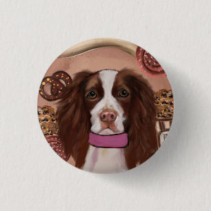 Englischer Springer Spaniel Button
