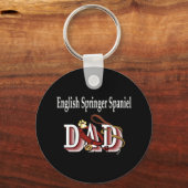 englischer springer spaniel dad Schlüsselanhänger (Vorderseite)