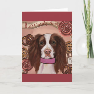 Englischer Springer Spaniel    Dankeskarte