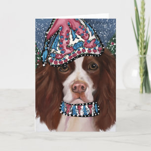 ENGLISCHER SPRINGER SPANIEL DANKESKARTE