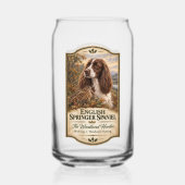 Englischer Springer Spaniel Dosenglas (Rückseite)