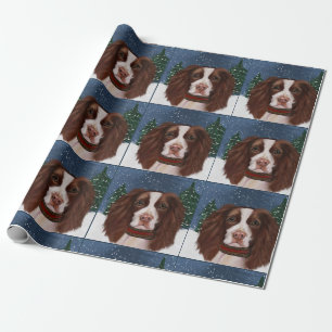 ENGLISCHER SPRINGER SPANIEL GESCHENKPAPIER