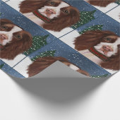 ENGLISCHER SPRINGER SPANIEL GESCHENKPAPIER (Ecke)