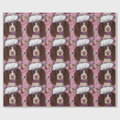 Englischer Springer Spaniel Geschenkpapier (Flach)