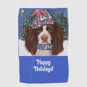 ENGLISCHER SPRINGER SPANIEL GOLFHANDTUCH