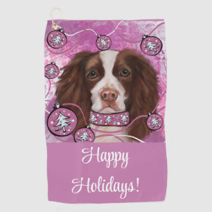 ENGLISCHER SPRINGER SPANIEL GOLFHANDTUCH